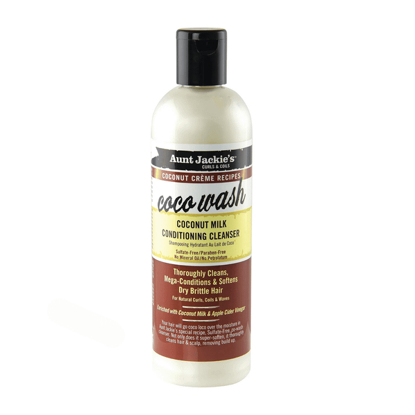 Снимка на Почистващ кондиционер с кокосово мляко Aunt Jackie's Coco Wash, 237 мл, Aunt Jackies, цена 10.74 лв